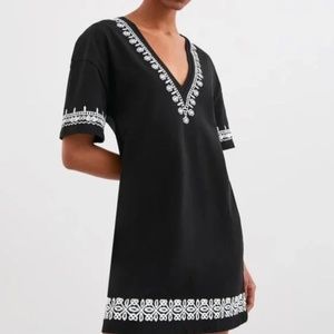 ZARA Embroidered Dress